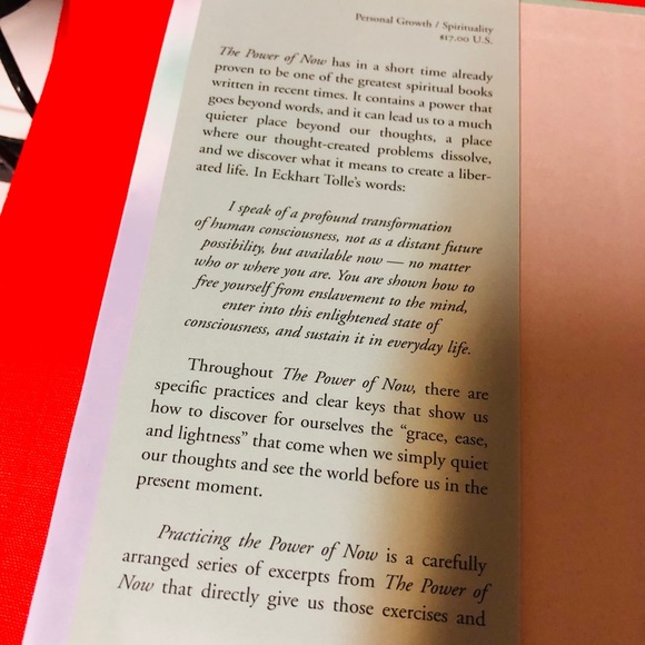 Practicing The Power of NowHardcover book. - Picture 4 of 5